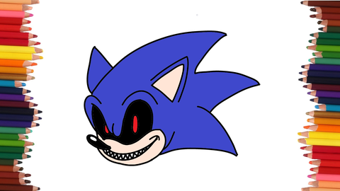 COMO DIBUJAR A SONIC EXE